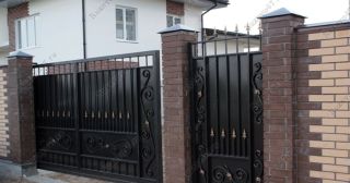 Купить распашные ворота кованные Каспийск, цена от 4805 руб.
